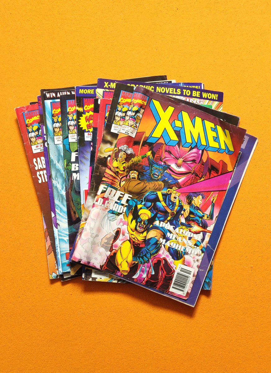 Inspired by #XMen97 & #WorldHeritageDay, I thought I'd share a bit of my own #LGBTQ+ heritage. As a queer kid growing up, I found plenty of escapism in these comics that came with X-Men: The Animated Series in the 1990s, which I could get from my friendly neighbourhood newsagent!