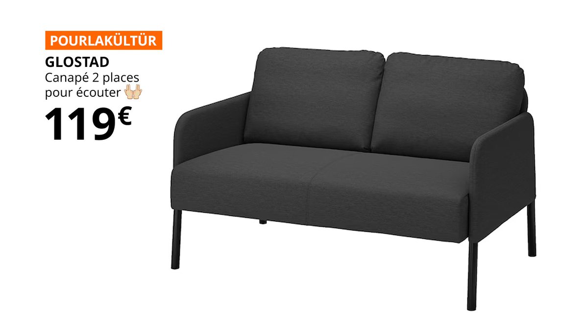 IKEA France (@ikea_france) on Twitter photo CONCOURS : tentez de gagner deux places pour écouter votre artiste préféré depuis chez vous.
RT + Follow <a href="/IKEA_France/">IKEA France</a> et commentez POURLAKÜLTÜR CONCOURS : tentez de gagner deux places pour écouter votre artiste préféré depuis chez vous.
RT + Follow <a href="/IKEA_France/">IKEA France</a> et commentez POURLAKÜLTÜR