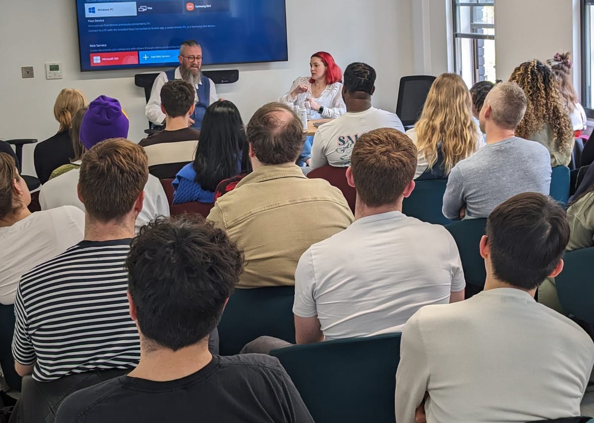 the_MPA's tweet photo. Wrapping up Day 2 'Creative Relationships' of The #PublishingEffect with 'Understanding Sync Licensing' and 'My Publishing Story' with Steve Burton, COO, MPA Group.
Contact Nicky.Ojomo@mpagroup.com to join the waiting list for our June course.
#workinmusic #musiccareers https://t.co/2KbZuS9bV8