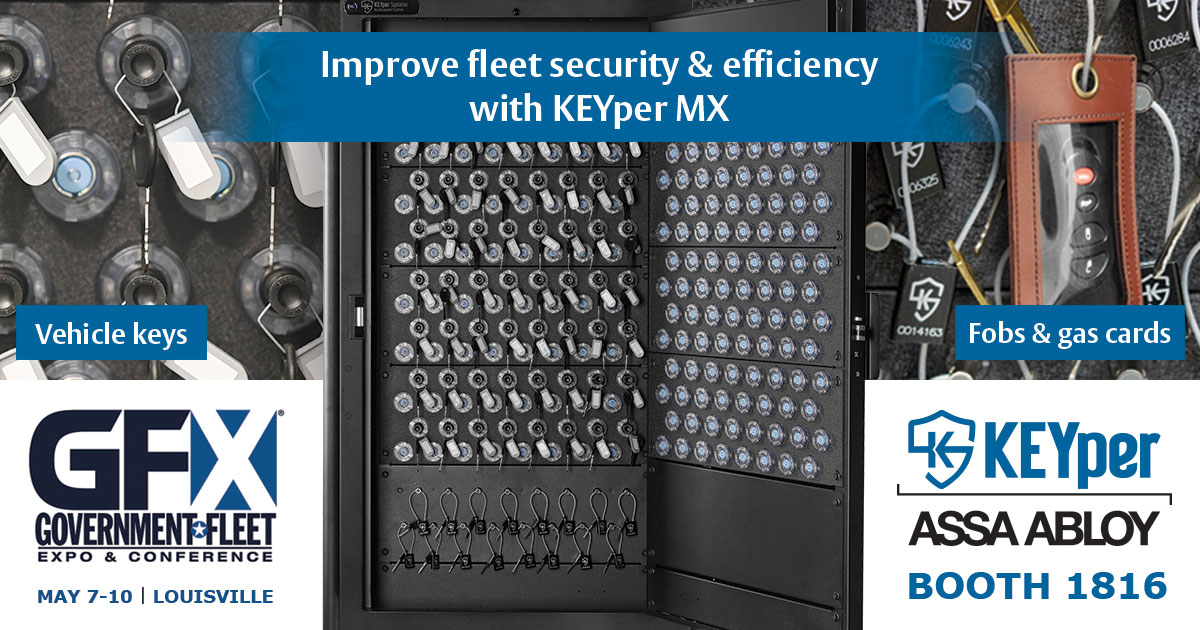 KEYperSystems's tweet image. Receive immediate alerts for important key activity, while collecting valuable data on vehicle usage, such as mileage, fuel status, parking location, and more. Come see @keypersystems at GFX 2024!