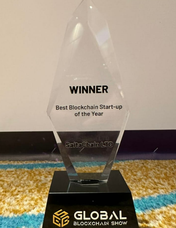 A VERY GOOD NEWS FOR EVERYONE ❤️ On April 15th, SaitaChain launched their layer zero blockchain, and last night they have been awarded for the best blockchain startup of the year. Despite being in its early stages, their journey is already receiving significant recognition.