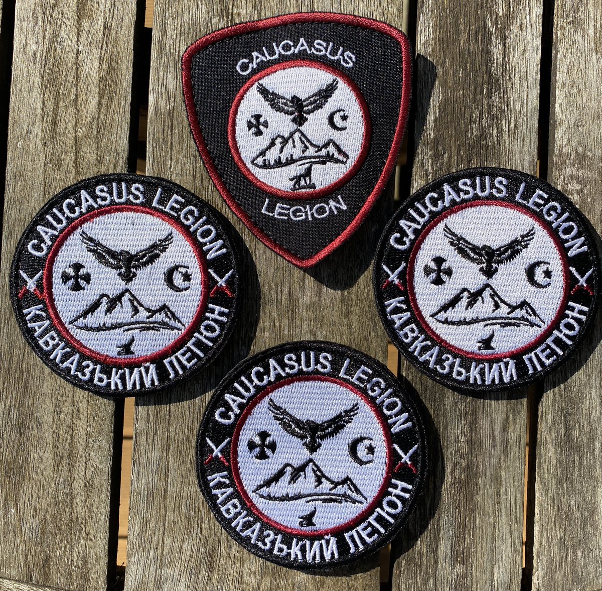 SignMyGrenade's tweet photo. #Fellas, NAFO, #Patchcollectors‼️
🚨raffle time🚨
we are increasing your chances to win!
Now 3️⃣ original CL-Patches in the raffle, besides the historic PATCH and the signed BATTLE FLAG of the legionnaires of @Caucasus_Legion https://t.co/Y6RHLi3XKc