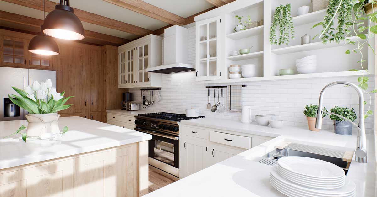 We can't all have greenhouse or sunroom kitchens (boo!), but the next best thing can feel just as grand if you do it right. Here are some great ways to bring nature into your kitchen, whether for the season or for good: #kitchenremodeling  tinyurl.com/4nt5cbha