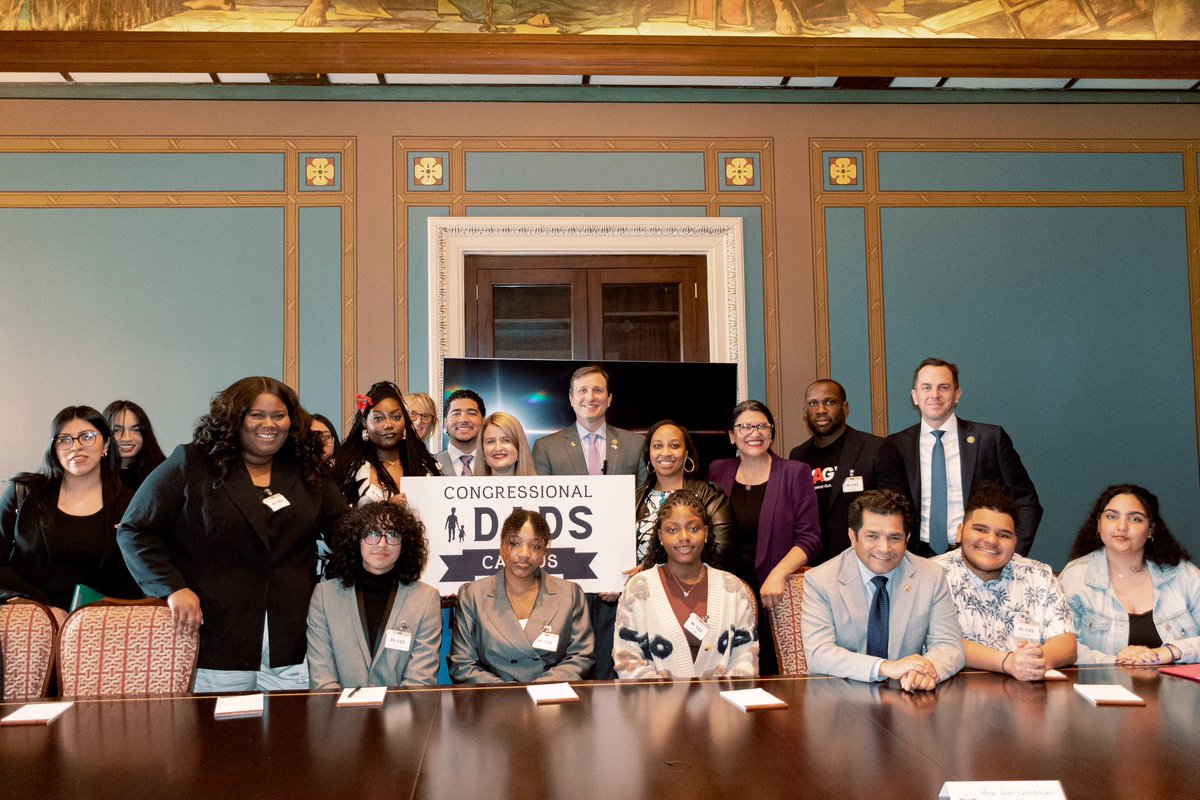 At this week's @DadsCaucus meeting, our Family Mental Health Working Group brought together @PFANJ_IAFF, @MentalHealthAm, and @NAMICommunicate to discuss the importance of mental health and its impact on families. We also met with @NYAGV1 invited by @RepDanGoldman’s GVP Working