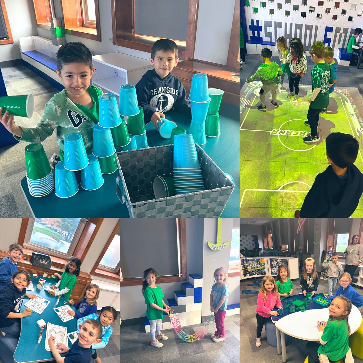 bcipriano6's tweet photo. The best day visiting our pen pals in Oceanside! 💙💚 Thank you @Maria_Nulty’s class for showing us around your school  ⚓️🐸 @CherryLaneCP1 https://t.co/3jmyILHKU8