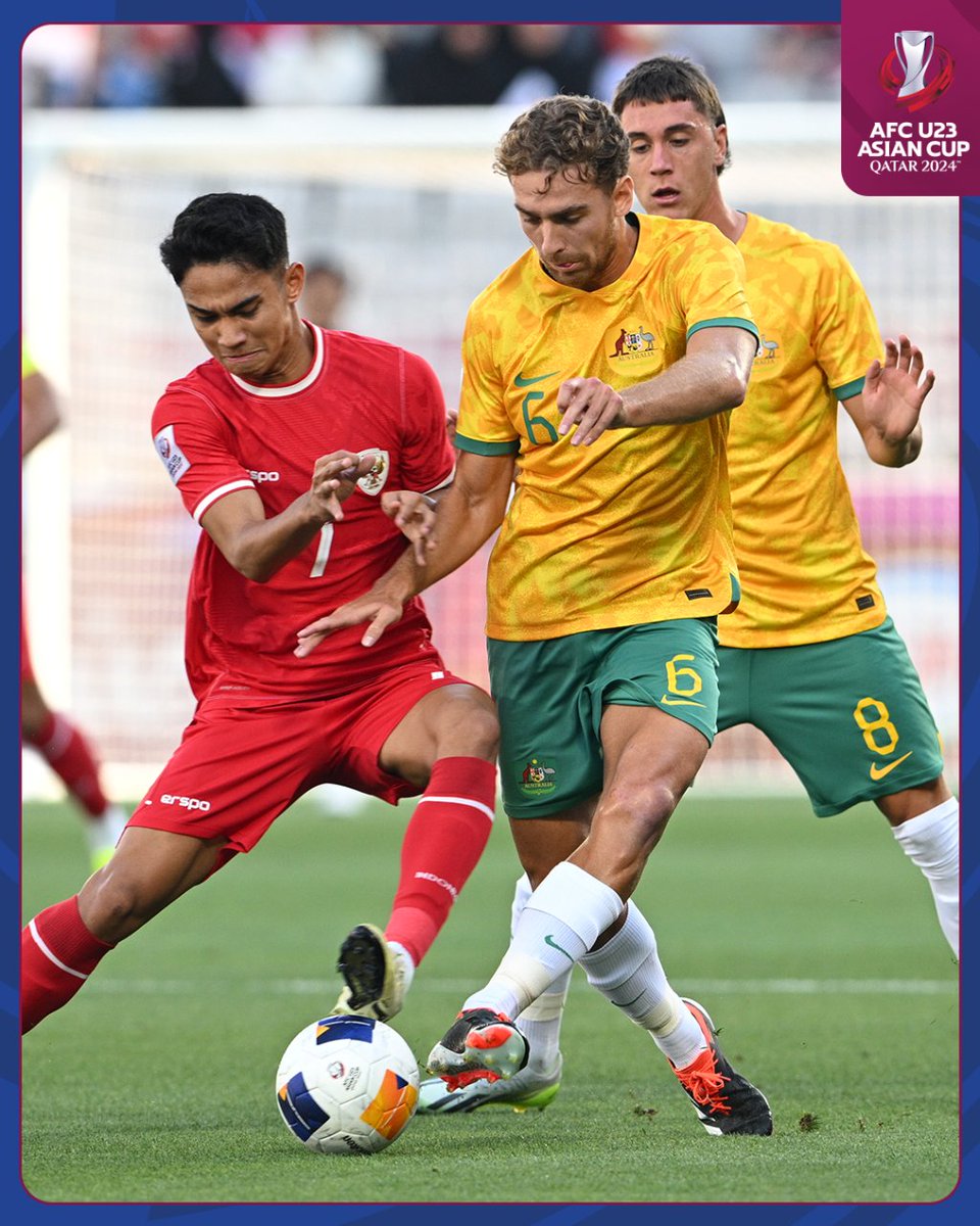 FT | 🇮🇩 Indonesia 1️⃣-0️⃣ Australia 🇦🇺 🦅 It's a historic day for the Young Garuda as they register their first-ever #AFCU23 victory! #IDNvAUS