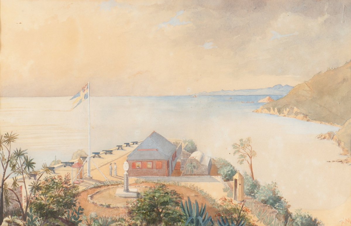 Inrap's tweet photo. [✨#Actu] Sur le site du fort Gustaf III à Gustavia (Saint-Barthélemy), l'Inrap a mené une vaste fouille, notamment des anciens remparts et de la plateforme de la fortification.

En savoir plus 👉 https://t.co/rKmDKuxkJk

@Inrap_ActuNAOM https://t.co/ljAIf6s2yS