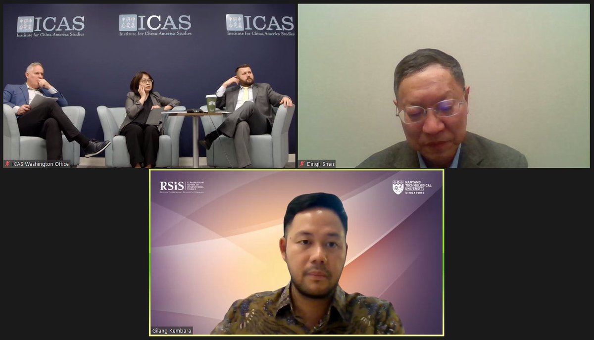 'We [in Southeast Asia] don’t have complete objection to the freedom of navigation if it is within certain limits of international law, but it certainly causes friction...' - Gilang Kembara (@barakembara, @RSIS_NTU) Join #ICASMAP: us06web.zoom.us/webinar/regist…