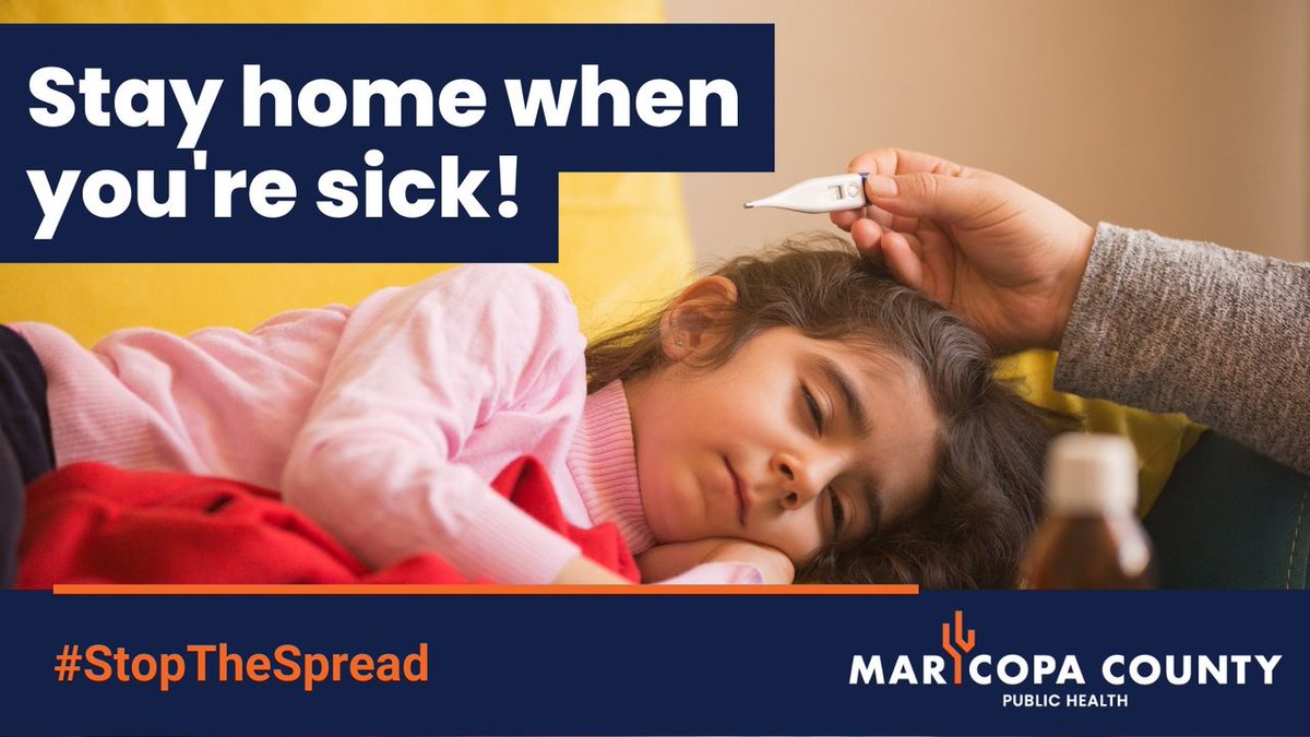 🤧 If you're sick, please stay home and away from others so you can rest and avoid spreading illness. Do your part to keep your community safe and feel better soon!

#StopTheSpread #StayHealthy