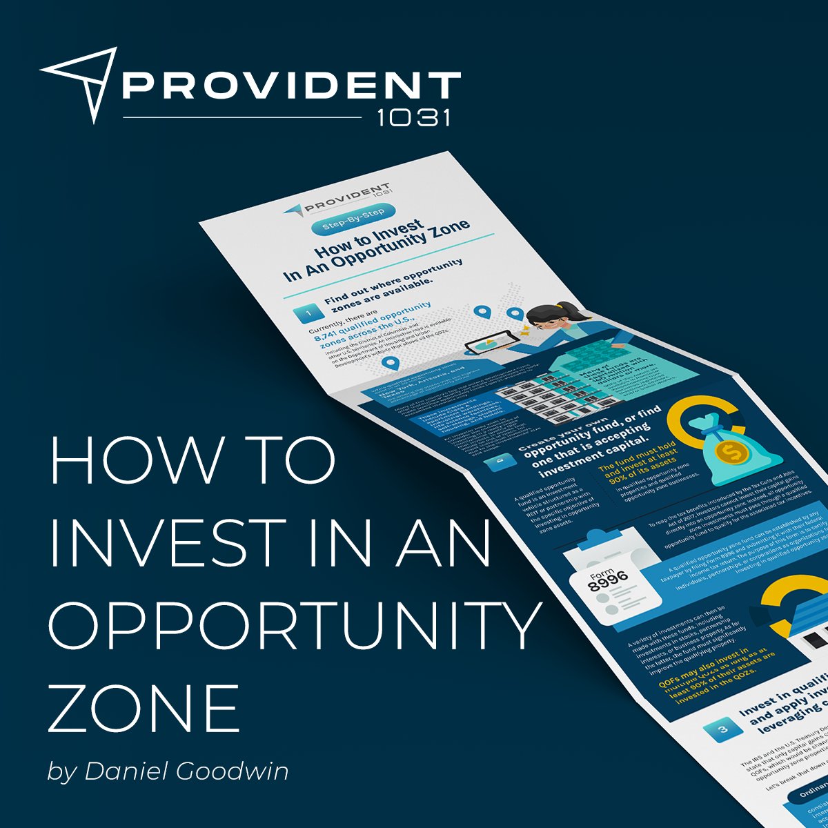 FREE Infographic: How To Invest In An Opportunity Zone - Step-By-Step - bit.ly/3pGEczc

#QOZ #QualifiedOpportunityZone #1031Exchange #OpportunityZones #InvestmentStrategies #Provident1031 #DanielGoodwin #WealthStrategies #QOZInvesting #OZ