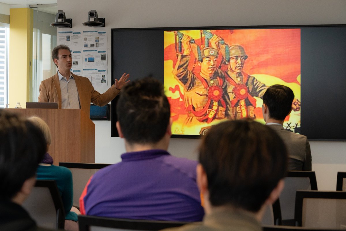 Thank you to Prof. <a href="/GBrazinsky/">Gregg Brazinsky 裴斗虎</a> and the NU community for the final "Rethinking Korea" event! We are grateful for his informative lecture on the surprising origins of the Sino-North Korean relationship. We plan to continue the speakers series next year. Stay tuned for more events!