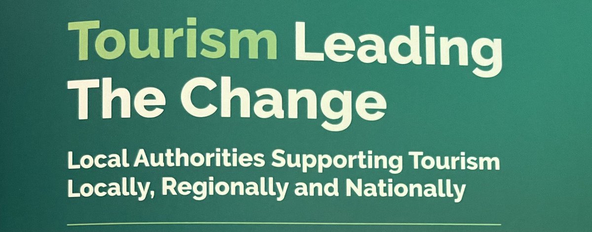 Delighted to represent Clare at the #LGTourism24 conference themed ‘Tourism Leading the Change’.

Director of Tourism Development, Leonard Cleary provided a detailed case study on implementation of the Clare Tourism Strategy 2030.

#TourismTogether #MakingitEasy #KeepDiscovering