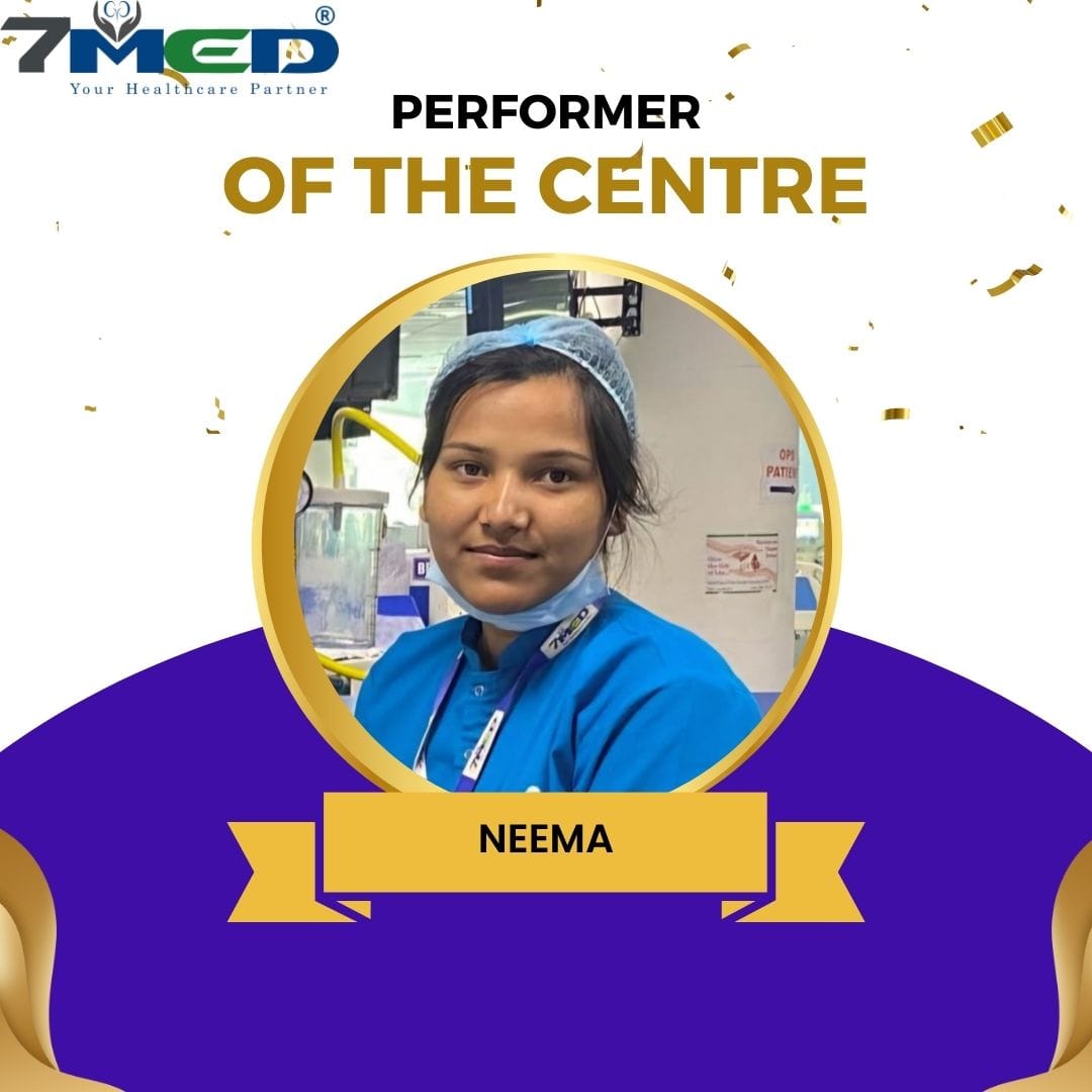 IkshikaK's tweet photo. 7Med Dialysis at AIIMS Rishikesh honors Neema as their top performer!  She excels in patient care and follow-up, joining the team in Dec 2021 and embodying 7Med's values. #BestPerformer #PatientCare #7Med #7medcares 
@7medIndia @VikasVerma_7MED https://t.co/7lKMMFXzei