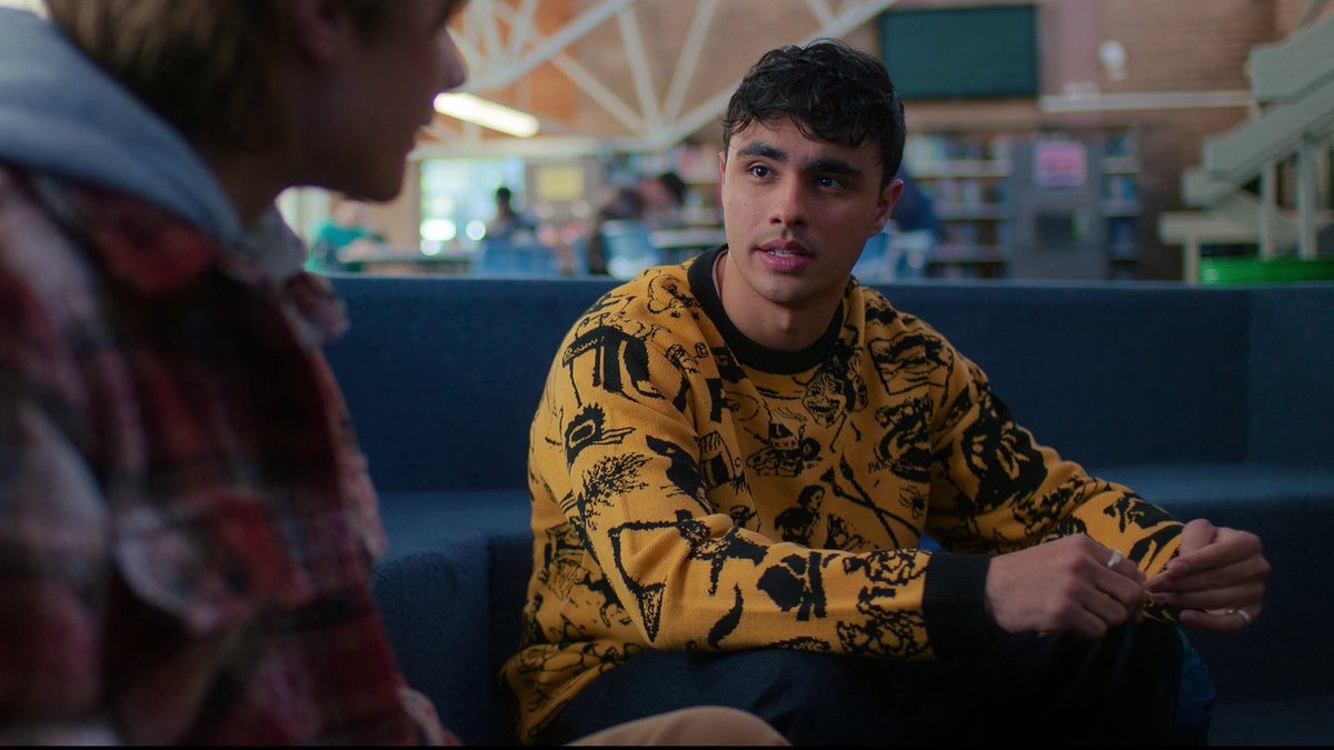 bevllisario's tweet photo. appreciation tweet for malakai's sweaters cause costume department ATE
#heartbreakhigh https://t.co/jAb8Hlzxoq