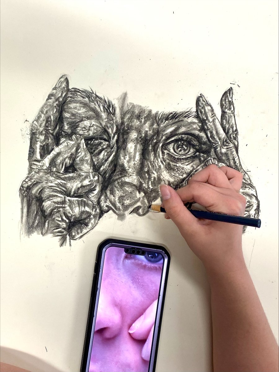 sandtALP's tweet photo. Our art students are busy preparing for the spring art show! The show will be on display in the Leach Theatre lobby May 1-11. 

Learn more at https://t.co/oTcb1NlrnQ. https://t.co/E91ze7cvvn