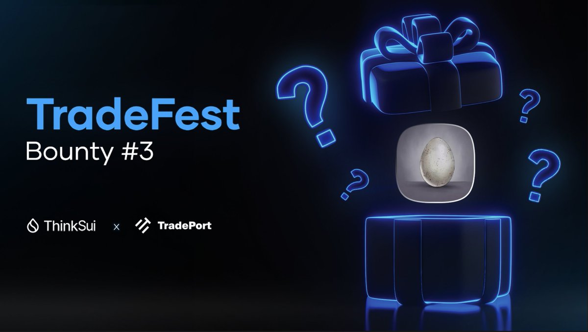 Bounty #3 for TradeFest is now LIVE! Buying a lucky egg by @AftermathFi might just earn you $500 USD in Sui. Make sure you're eligible to win by: Signing up at ThinkSui.com Following @ThinkSui on X Joining Thrive Protocol Discord(discord.gg/thriveprotocol) Joining