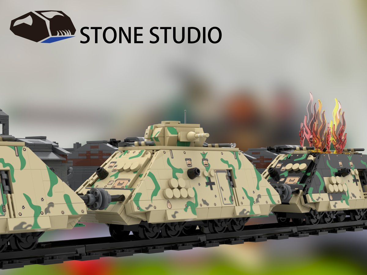 ODEWM2023's tweet photo. Stone Studio
WW2 German Armoured Train MOC
#LEGO #Brickmania #BrickDesigners #ODEWM #Stonestudio #brickveteran #thedefenderbrick #MOC https://t.co/MadYxVjBvH