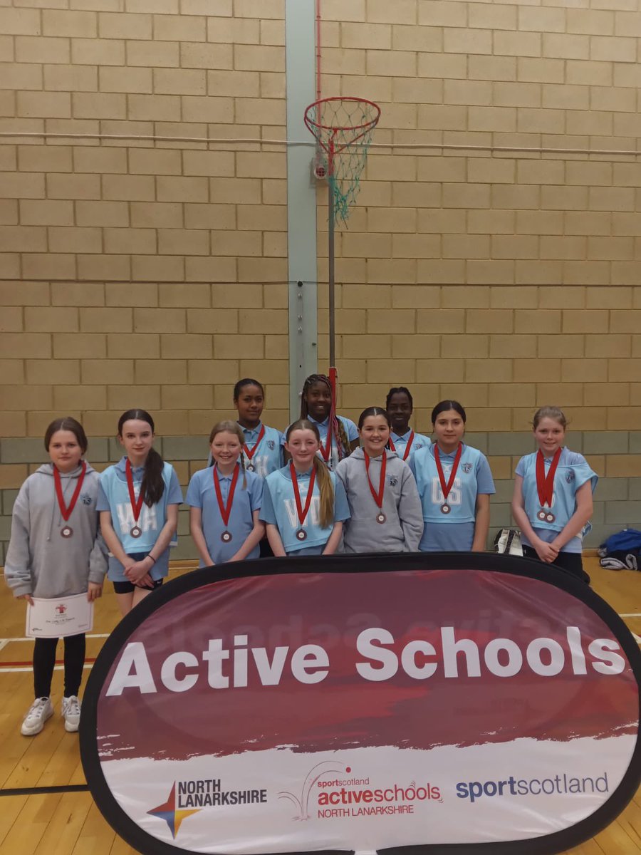 NLActiveSchools (@nlactiveschools) on Twitter photo COMPETITION | Netball Finals
What a day! 😅
Congratulations to all schools who competed in the primary netball finals today. It was such a competitive event with 12 qualifying schools all vying for the🏆
🥇 - <a href="/StAugustine_PS/">St Augustine's Primary School & Nursery Class</a>
🥈 - <a href="/balmalloch/">Balmalloch Primary</a>
🥉 - <a href="/olsfprimary/">Our Lady and St Francis Primary</a>
🤩🏐 COMPETITION | Netball Finals
What a day! 😅
Congratulations to all schools who competed in the primary netball finals today. It was such a competitive event with 12 qualifying schools all vying for the🏆
🥇 - <a href="/StAugustine_PS/">St Augustine's Primary School & Nursery Class</a>
🥈 - <a href="/balmalloch/">Balmalloch Primary</a>
🥉 - <a href="/olsfprimary/">Our Lady and St Francis Primary</a>
🤩🏐