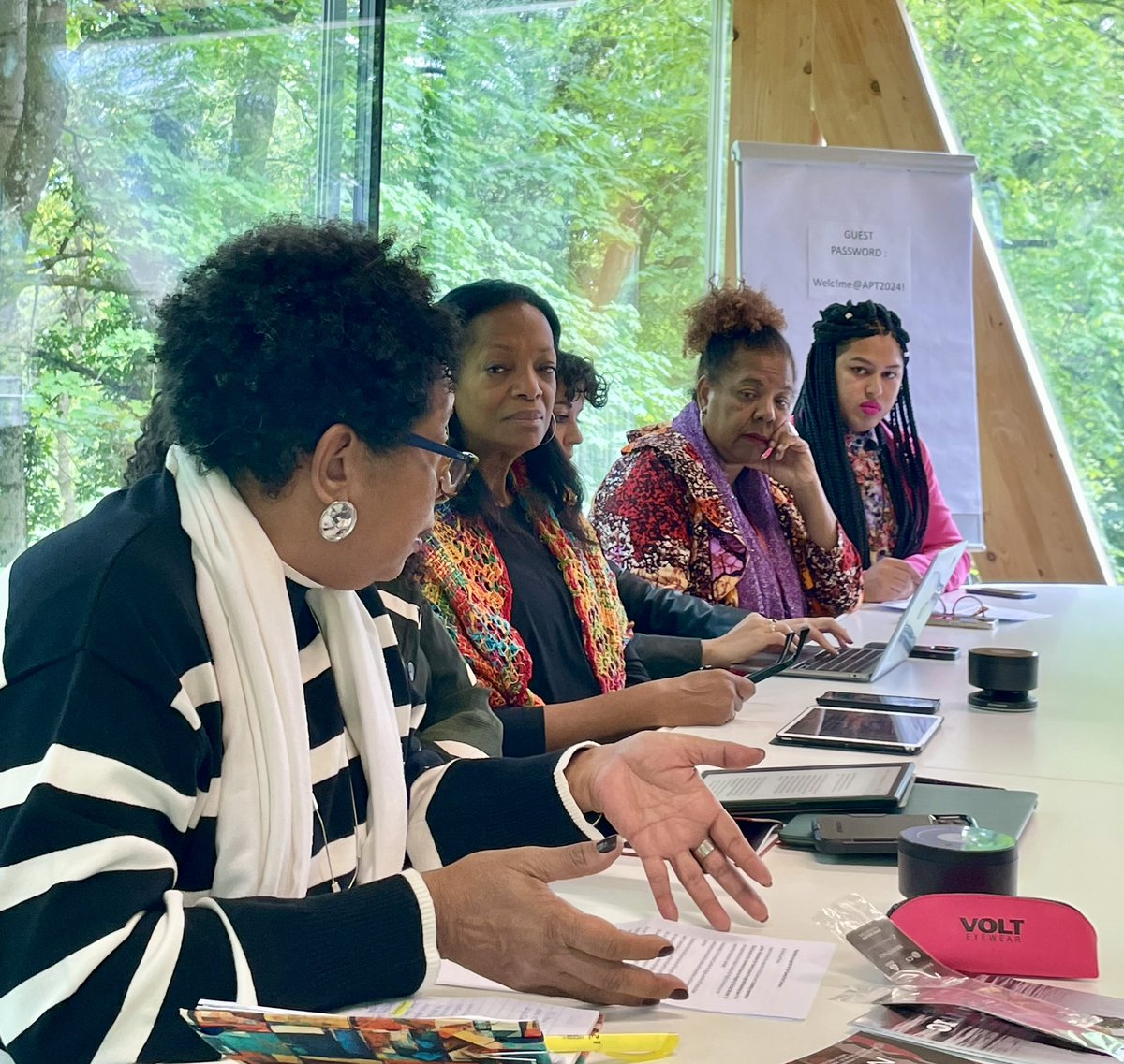 EJC_org's tweet image. A huge thank you to the speakers of our #PFPAD side event ✨ Patricia V. Sellers June Soomer @SantannaWania @DulceMPereira @melhendrickse @BrittaRedwood &amp;amp; everyone who participated in-person or online ✨. A recording of the 🔥conversation will be shared soon!