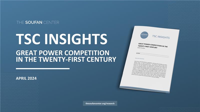 How do we navigate great power competition? Ambassador Bilahari Kausikan explains in his latest Issue Brief: thesoufancenter.org/research/great…