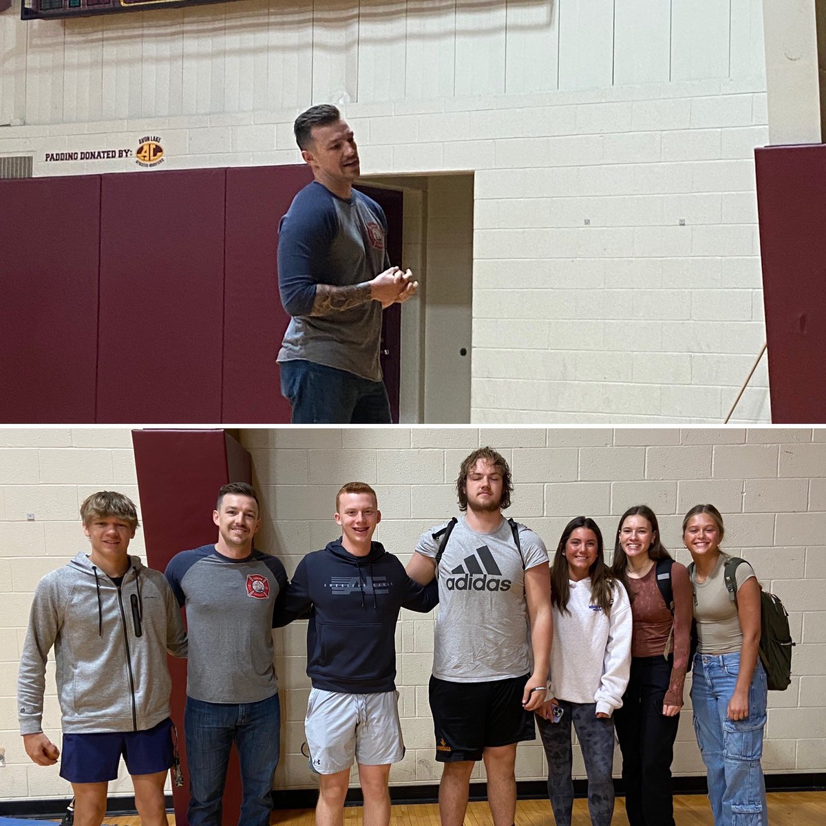 Former military search and rescue ops soldier and collegiate baseball player Cal Knowlton spoke with FCA members this morning. Cal had an inspirational message. We also appreciate your service. @MMay_ALHS <a href="/AvonLakeSports/">Avon Lake Athletics</a> <a href="/AvonLake_HS/">Avon Lake HighSchool</a>  <a href="/AvonLakeSchools/">Avon Lake Schools</a> <a href="/AvonLakeFCA/">Avon Lake FCA</a> <a href="/bigmax2026/">Maxwell Riley</a>