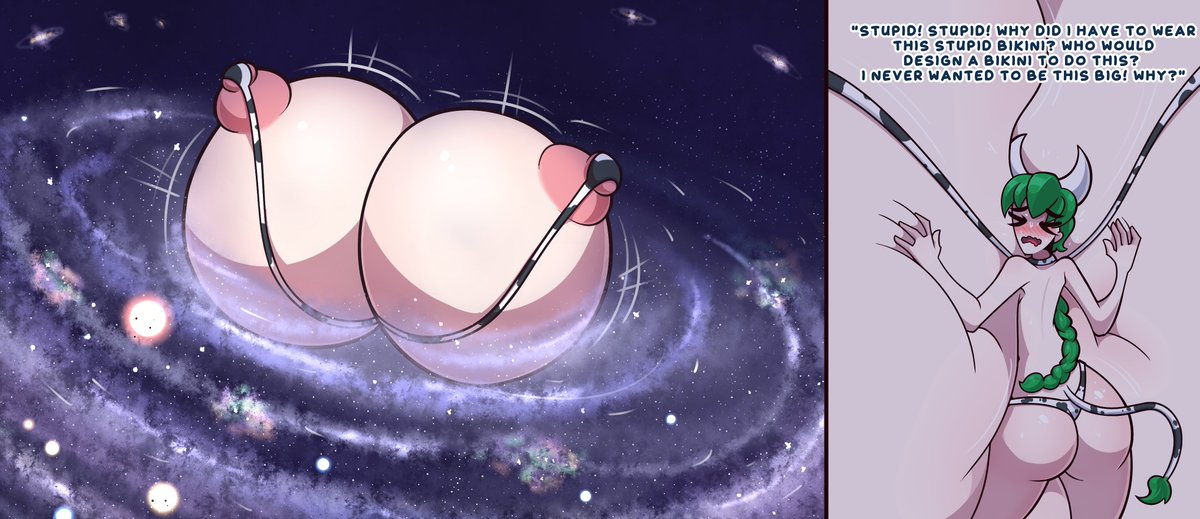 M1lky8008's tweet photo. Part 8 of of BE commission for @bunniefrisky!

Laura is now galaxy sized! Though, weirdly enough, not in a milky way https://t.co/dBnlJCN5fD