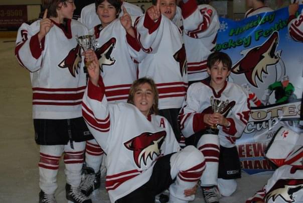 grantgrosskopf's tweet photo. It has been emotional week. Still feels like a bad dream..to the organization that gave me so many amazing memories, inspired me, and showed me that a kid from AZ can play hockey, thank you for everything. Hope they come back because hockey does belong in the desert. https://t.co/7GEX22t9Ds
