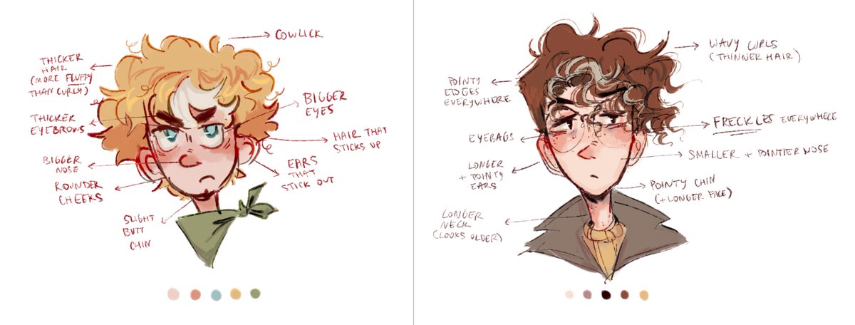some notes on how i draw them

[ #dsmpfanart ]
c not cc