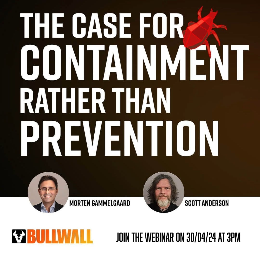 TransparentComm's tweet photo. Come along to our upcoming webinar on April 30th @ 3 PM. We'll be joined by experts from BullWall, the global leader in ransomware protection, to discuss a multi-layered defense strategy.

Spaces are filling up fast, secure your spot now: https://t.co/Iu0m7QdeNc

#ransomware https://t.co/Eq99ZUTVQ2