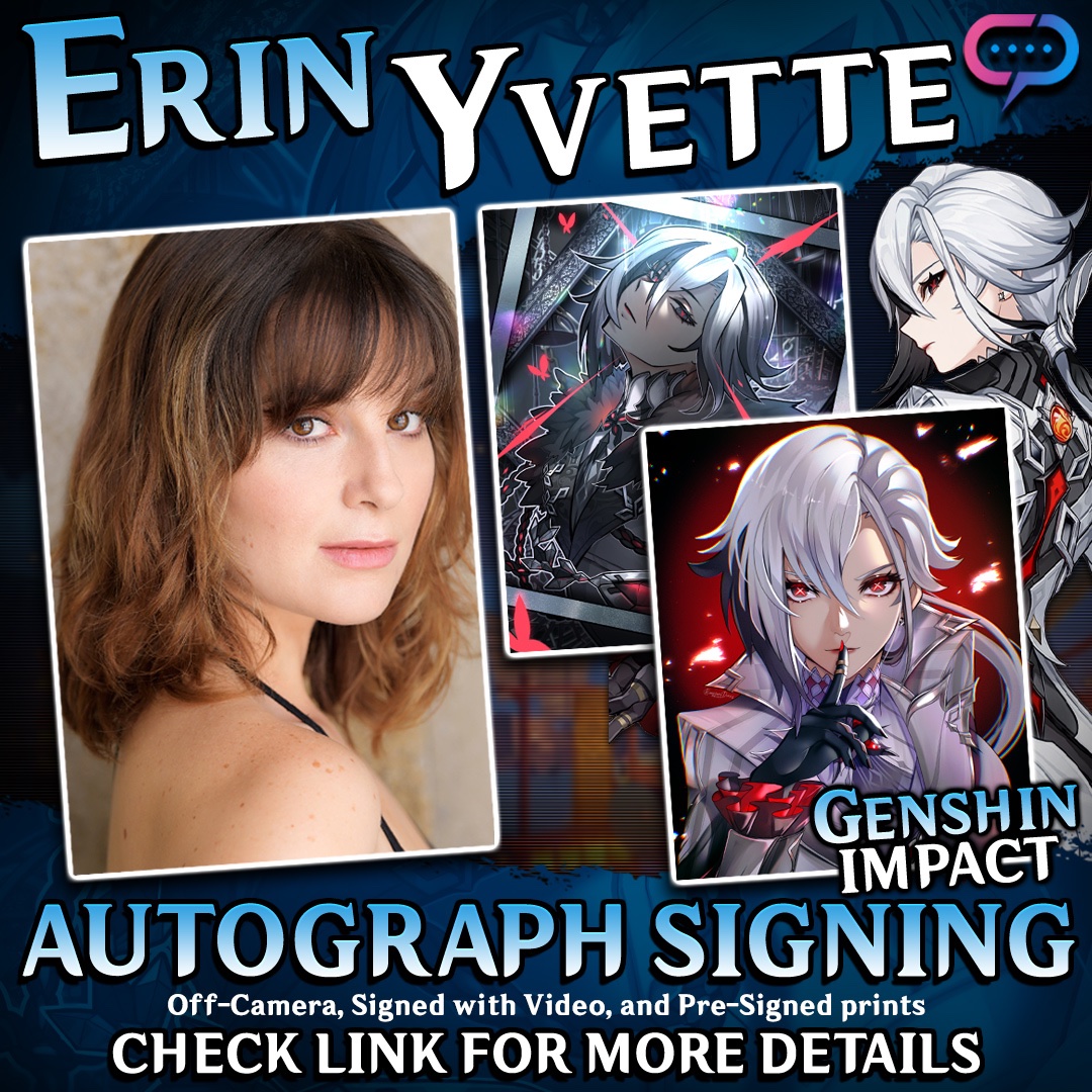 OHHI new Genshin friends! So happy you’re here 🖤 I don’t post much but I love seeing your love & fan art for our gal #Arlecchino so plz keep the tags comin. Speaking of art… if signed prints are your jam, I’ve updated my @StreamilyLive store! Check it: streamily.com/erinyvette