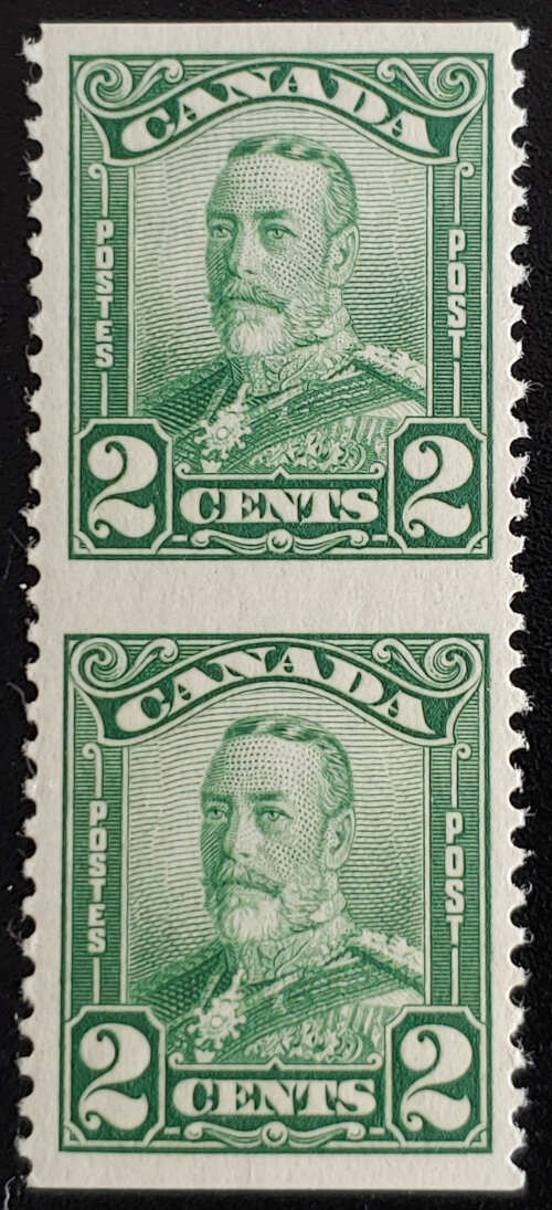 AllNations1949's tweet photo. Canada #150e VFNH 1928 2c Perf by Imperf Pair, 250 made $225 Lot 43 in our auction Saturday 20th April 2024 #2cGeorgeV #CanadaStamps #ImperforatePair #LimitedIssueStamps #PerfbyImperfPair
https://t.co/G0A0t0ypsc https://t.co/gXGxMsNcsd