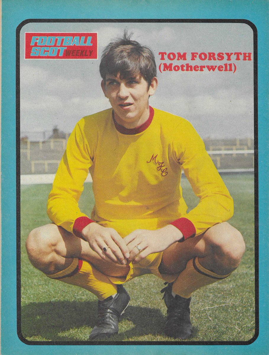 On the back cover of Football Scot #66 comes Big Tam in his Motherwell days.