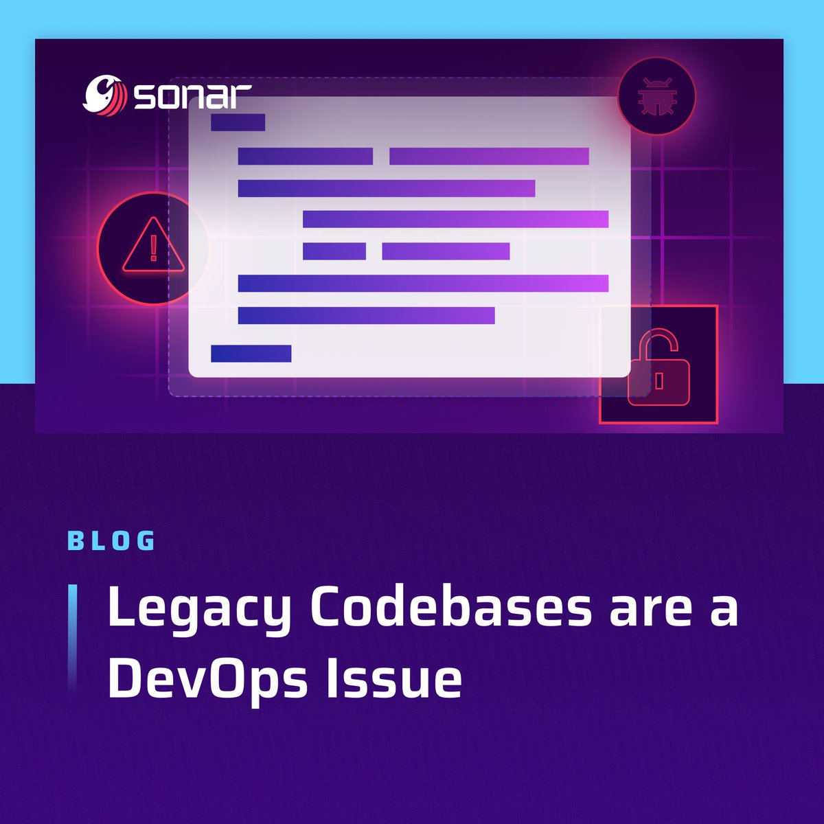 #CleanCodeTips 🧑‍💻 Legacy Codebases are a DevOps Issue! In this blog, @bendechrai outlines actionable strategies for refactoring, automation, and adopting a 'Clean as You Code' approach to ensure sustainable code quality! Read the full story here 👉 bit.ly/4avw5I5