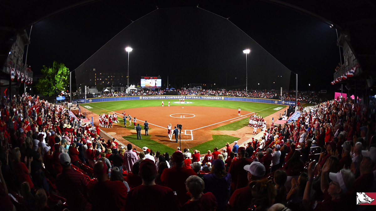 Saturday's home game between No. 14 @RazorbackSB and No. 15 Alabama, slated for 8 p.m. CT, has been elevated to ESPN with a simulcast on SEC Network. Roy Philpott (@RoyPhilpott) & Madison Shipman (@MaddiShip) will have the call from Bogle Park.