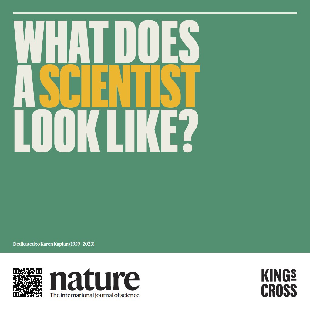 What does a scientist look like? A new art installation in Kings Cross showcases the award-winning photography of our Where I Work feature You can visit the exhibition until June, or check out all of the photos and stories here: nature.com/immersive/wher…