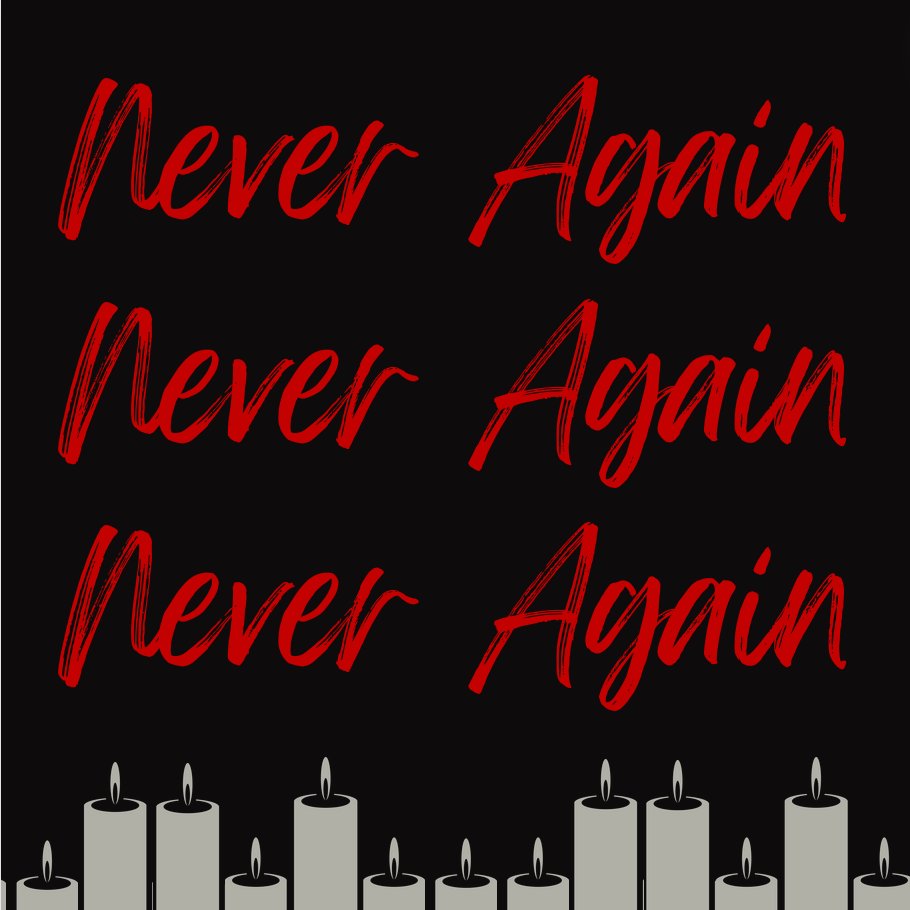 To truly mean #NeverAgain, we must build a world where diversity is cherished, human rights are upheld, and unity prevails over division. #UnitedAgainstGenocide #GenocideAwarenessMonth