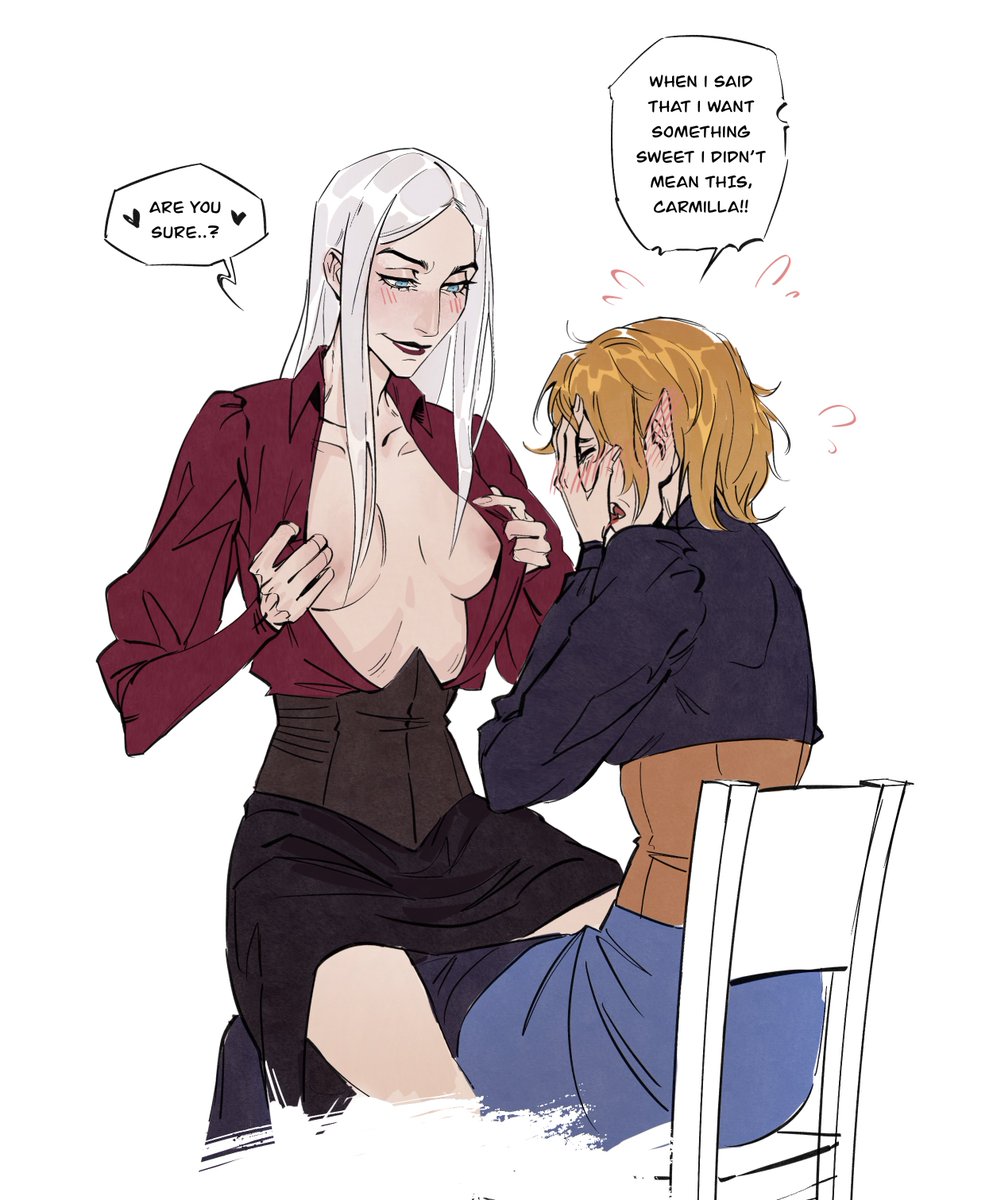auntyOkula's tweet photo. when Carmilla is horny….. 
#Castlevania #CastlevaniaNocturne https://t.co/SerFJs0MbP