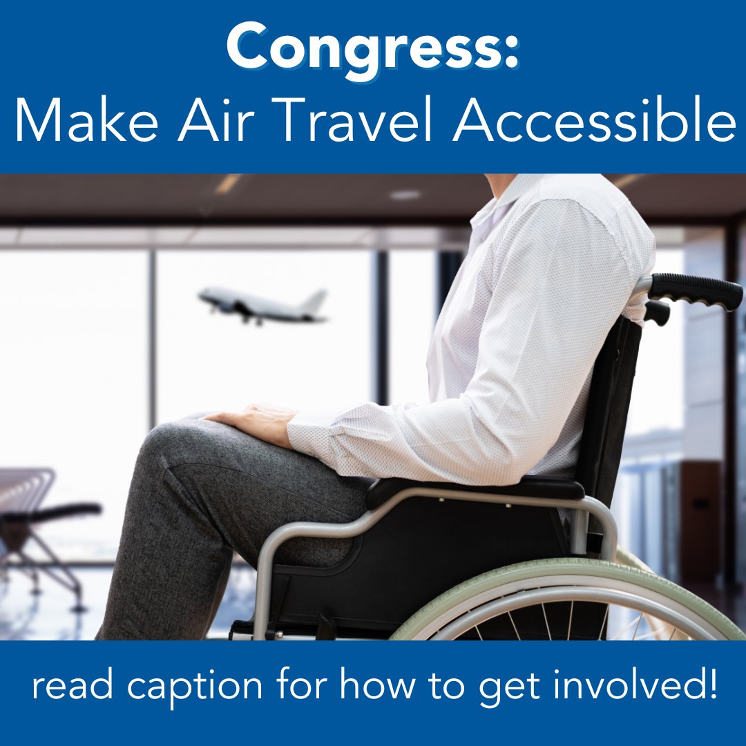 Travel accessibility is critical for all! Join us as we urge the @USDOT to improve flying for wheelchair users. @MDAorg has a great blog about the new proposal & how you can support it. Send your story via a sample letter provided by MDA. Deadline 5/13. votervoice.net/MDA/Campaigns/…