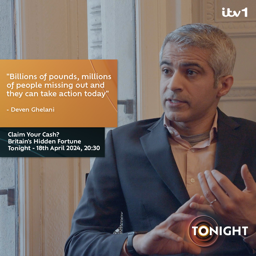 “Billions of pounds, millions of people missing out and they can take action today”. Are you missing out on benefits that are rightfully yours? @policy_practice Don’t miss: “Claim Your Cash? Britain’s Hidden Fortune” at 8.30pm tonight. @ITVTonight @ITV