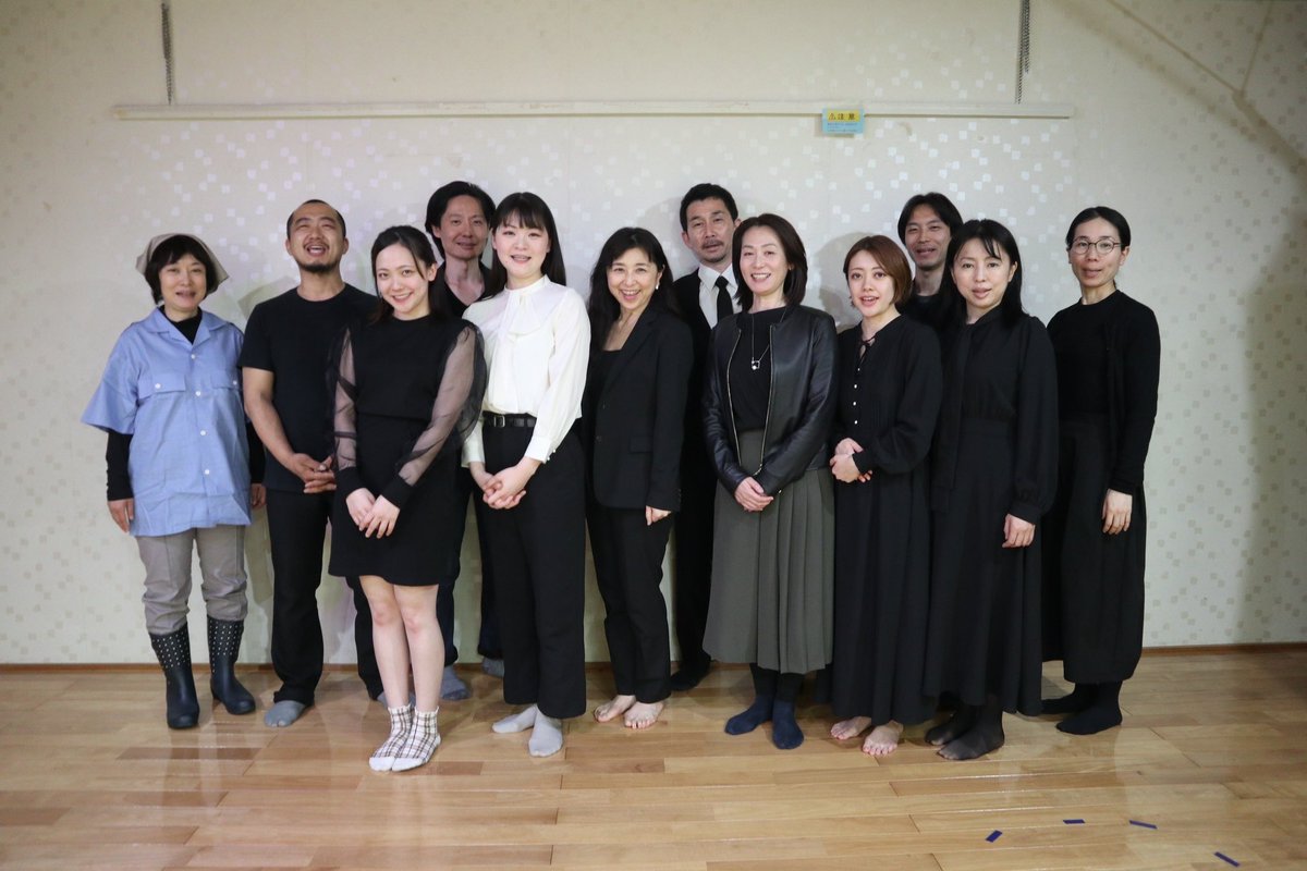 toshie_senzaki's tweet image. #Lastnote  #古本恭一監督　
クランクインしておりますが、今夜が全員揃っての最後のリハーサル！
私はまさかのぶりっ子キャラ⁉️
の つ・も・り😝