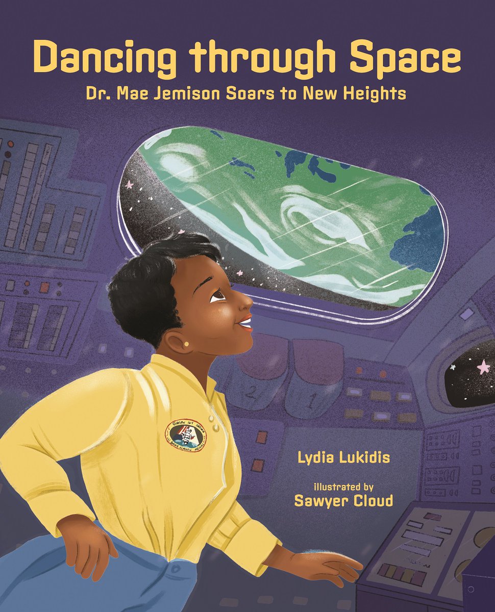 Yay! It's Global Astronomy Month. I'm so happy my book DANCING THROUGH SPACE is out this month ♥️ @GAM_AWB #WritingCommunity @kidlit #books #amreading #amwriting #writersoftwitter @AlbertWhitman #science #dance