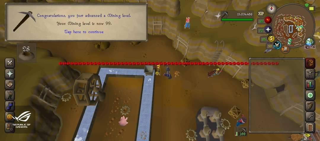 xAngelOSRS's tweet photo. Loot at 99 mining:

8th April 2024 

Will post an updated bank screenshot when I get the pet.

I am not selling or cashing in until I get the pet.

I am not training any other skills until I get the pet. 

#pethunting #osrs #reddit #2007scape https://t.co/ypYeIxoab5
