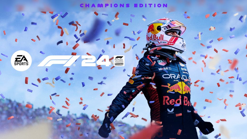 F1 24 CHAMPIONS EDITION GIVEAWAY! 🎁 To celebrate another year of the F1 game, I'm giving away a copy of F1 24 Champions Edition! (PC Only) To Enter: ❤️ LIKE This Tweet ♻️ RETWEET This Tweet ➕️ FOLLOW @DatGuyVince & @EASPORTSF1 Draw closes 25th of May (My Birthday!) GLHF