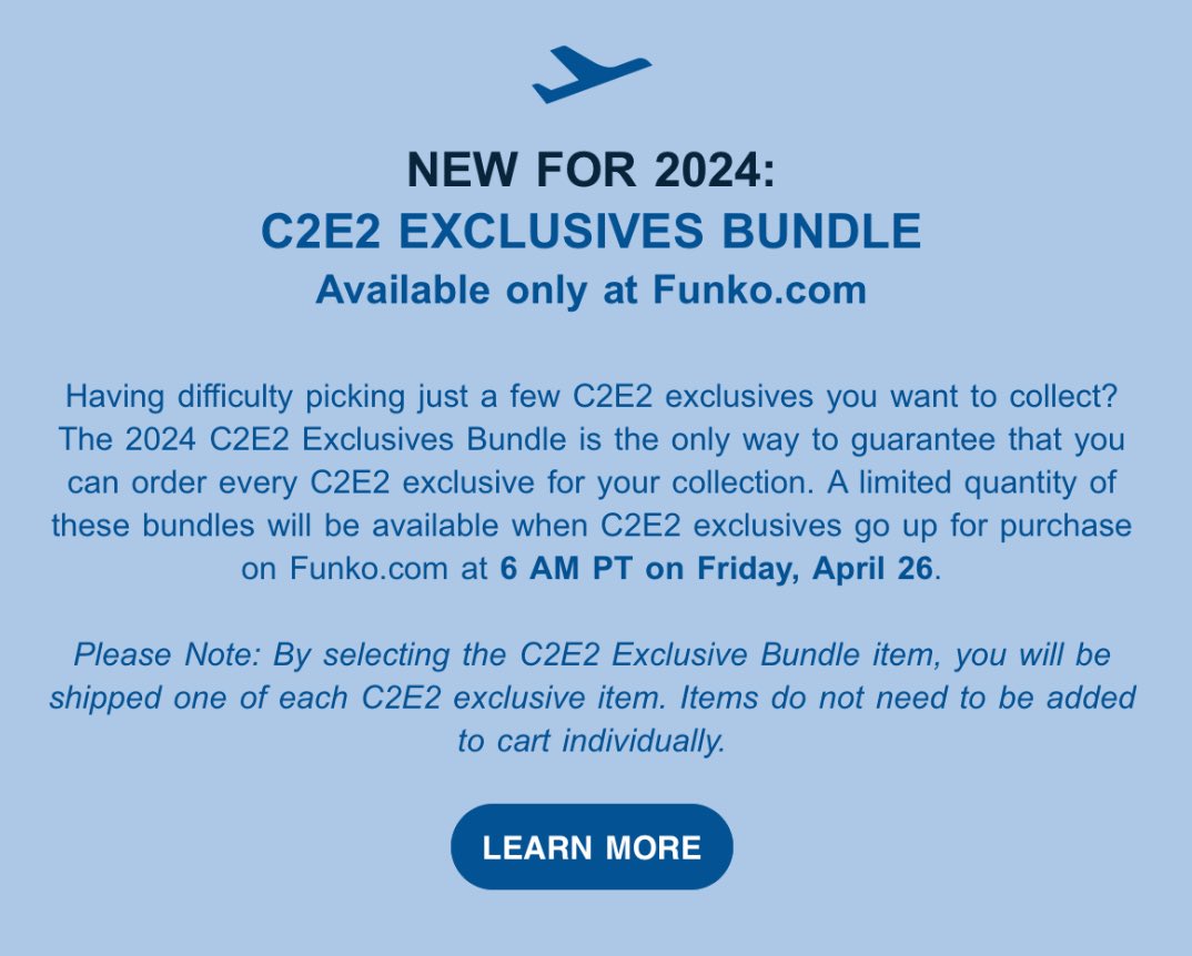 C2E2 bundle? Funko is launching a bundle that will contain every exclusive in one package! Would you get it? #FPN #FunkoPOPNews #Funko #POP #POPVinyl #FunkoPOP #FunkoSoda