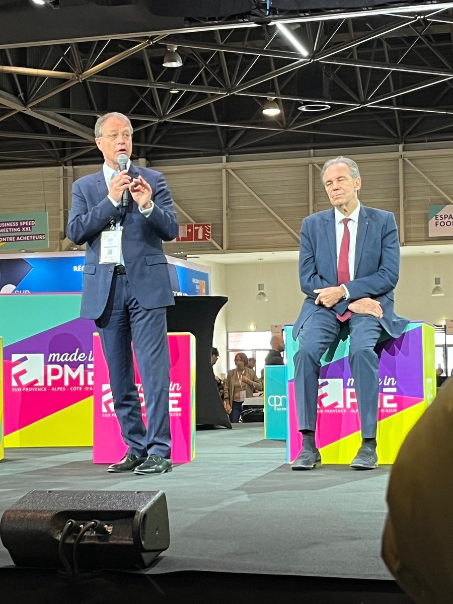 cpme30's tweet photo. Aujourd'hui, Sabrina Jean, Présidente de la CPME GARD était présente au salon #MadeinPMESud à Marseille.

➡️ Le rendez-vous business des entrepreneurs Provence-Alpes-Côte d'Azur, pour soutenir les #PME #TPE du territoire. https://t.co/DQxlXBRfOn