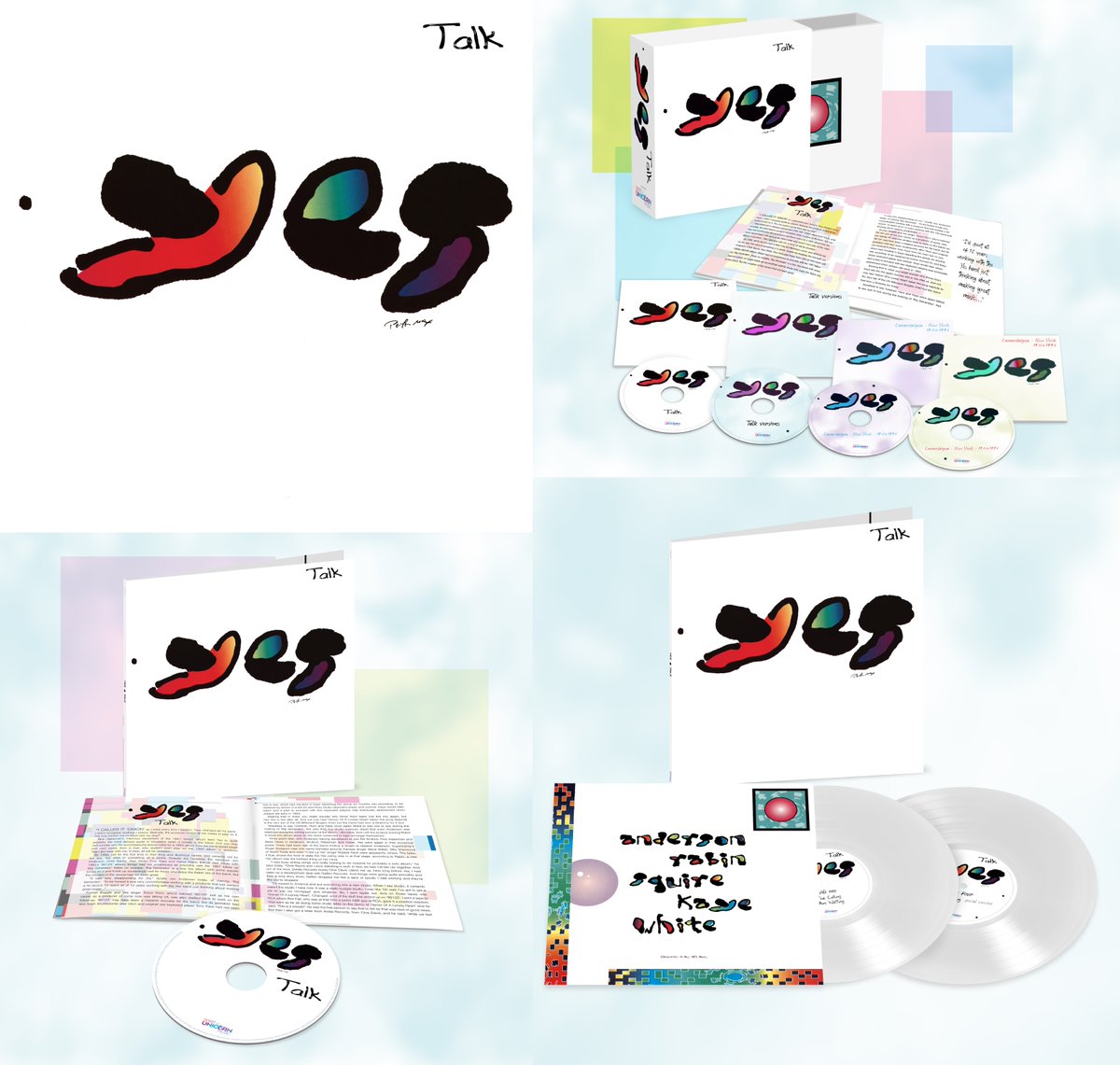 Yes - Talk (30th Anniversary) To commemorate its 30th anniversary, the album is being reissued in various formats with a superb Andy Pearce remaster and sleeve notes by Jerry Ewing Preorder now from the @YesOfficial store: burningshed.com/tag/Talk_30th_…