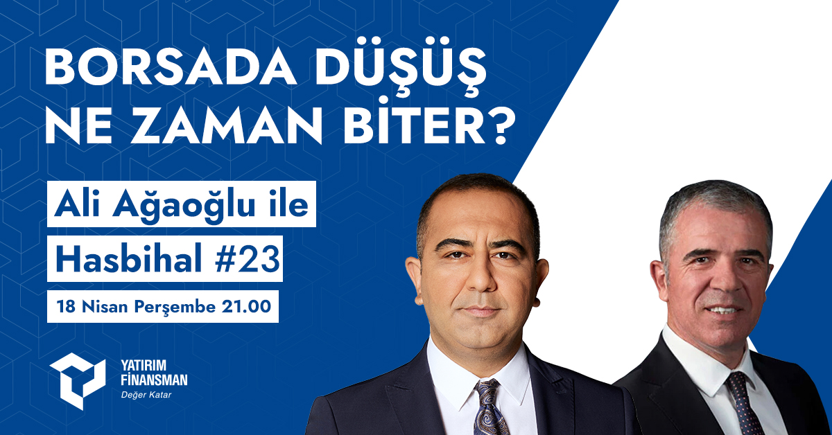 Ali Ağaoğlu ile Hasbihal'de ‘‘Borsada Düşüş Ne Zaman Biter?’’ sorusuna yanıt arayacağız.

Dr. @barisesen ve @thealiagaoglu bu akşam 21.00'de canlı yayınla YouTube kanalımızda.

Kanalımıza abone olmak için: youtube.com/@YatirimFinans…

#YatırımFinansman #DeğerKatar