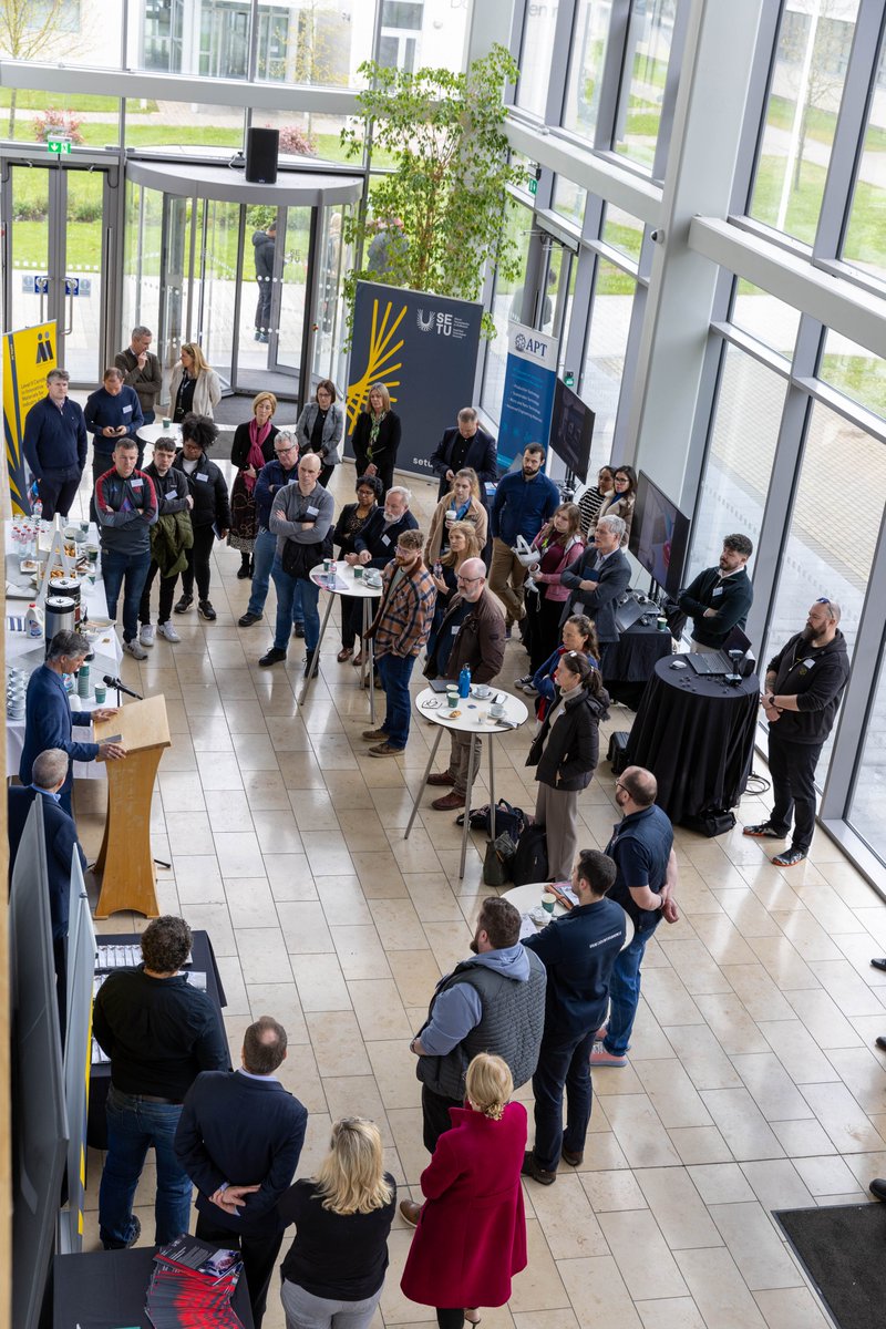 Excellent demos using immersive technology for learning at 'Engaging Industry Through Engineering & IMI4 Showcase' event today @SETUIreland #InspiringFutures