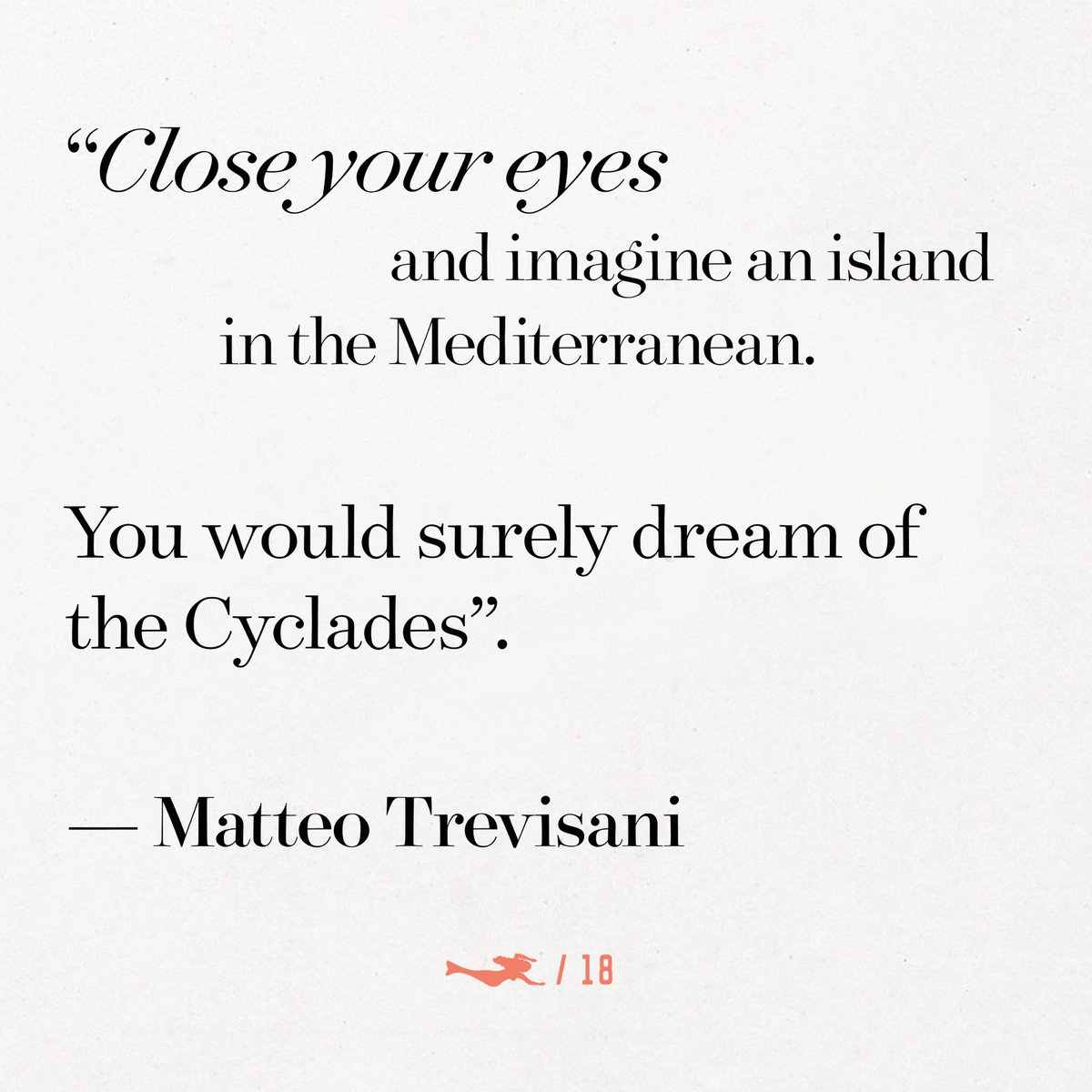 SIRENEjournal's tweet photo. Nature and culture, stone and limewash, salt and wind. Thanks to a series of local initiatives, the Cyclades islands are rediscovering and reclaiming their native character. In the perennial struggle between archetypes and stereotypes, author @matteotrevisani tells us. https://t.co/usZfXQ3iC8