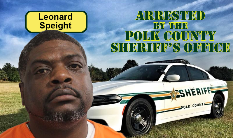 There are two roles in the following story: Our victim, whom we shall refer to as Vic, and our suspect, 43-year old Leonard Speight of Lakeland. whom we shall refer to as 43-year old Leonard Speight of Lakeland. The story begins on Wednesday, April 17th, at around 9:28 PM at the